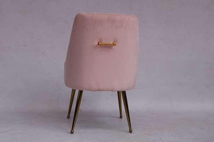 GOF Furniture Abi Dining Chair - Blush Pink