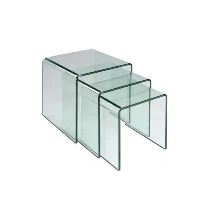 GOF Furniture - Shellmond Accent Tables - Clear