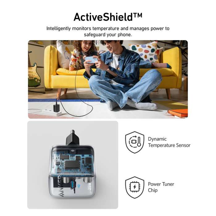 Anker 25W PD Wall Charger - Black