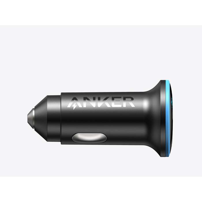 Anker 52.5W Car Charger - 2 Port Fast Charge - Black