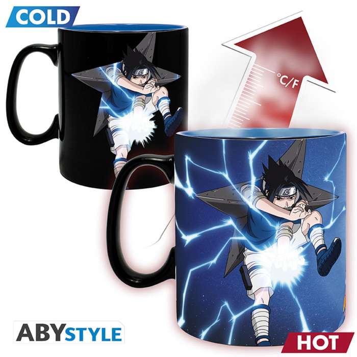 ABYstyle Naruto & Sasuke Heat Changing Mug - 460ml