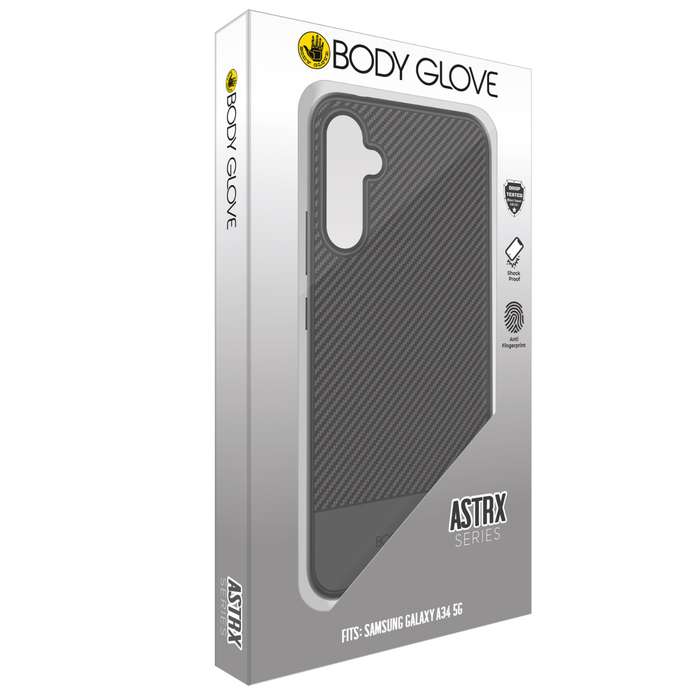 Samsung Galaxy A34 5G Body Glove Astrx Case - Black