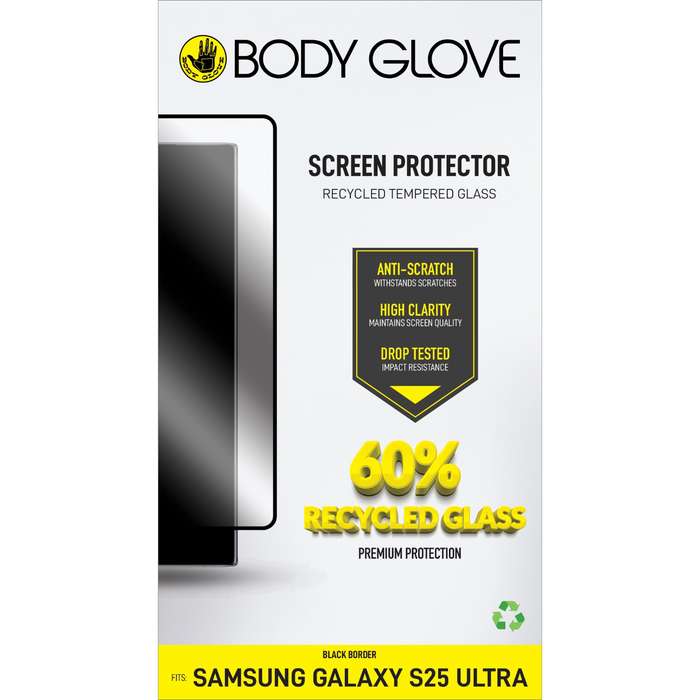 Samsung Galaxy S25 Ultra Body Glove Screen Protector - Black Border