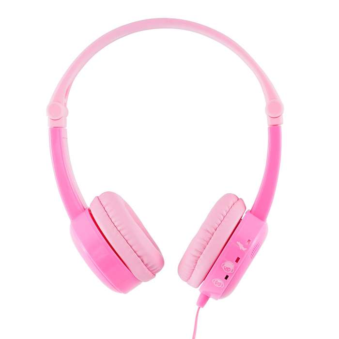 BuddyPhones Headphones for Kids - Pink