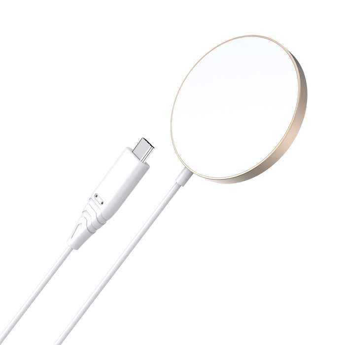 Choetech 15W Magnetic Wireless Charging Pad - Rose Gold