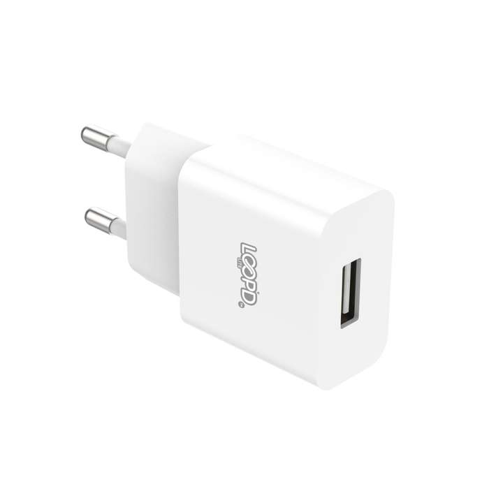 Loopd LITE 5W Wall Charger - 1 Port - White