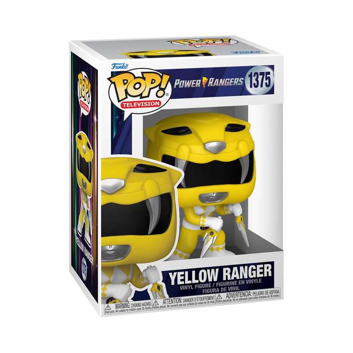 Yellow Ranger - Power Rangers Funko Pop Vinyl Figure #1375