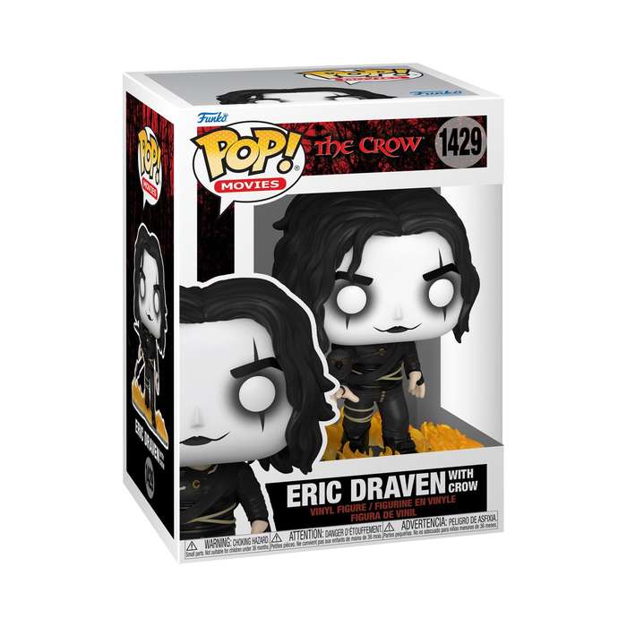 Funko Pop Movies The Crow - Eric Draven With Crow