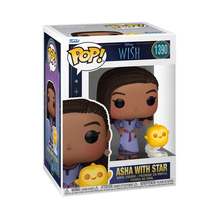 Asha - Disney Wish Funko Pop Vinyl Figure #1390