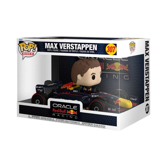 Funko Pop Rides Super Deluxe Formula 1 Red Bull Racing Max Verstappen