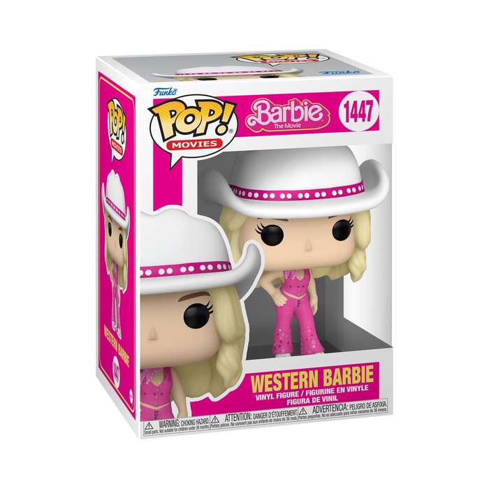Barbie The Movie Western Barbie Cowgirl Movies Funko Pop Vinyl Figure