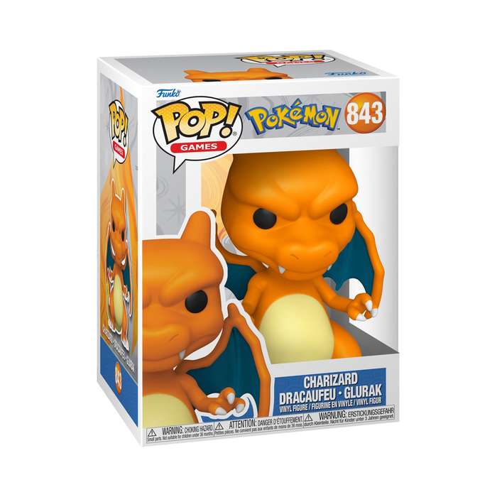 Pokemon - Charizard Funko Pop Vinyl Figure 843