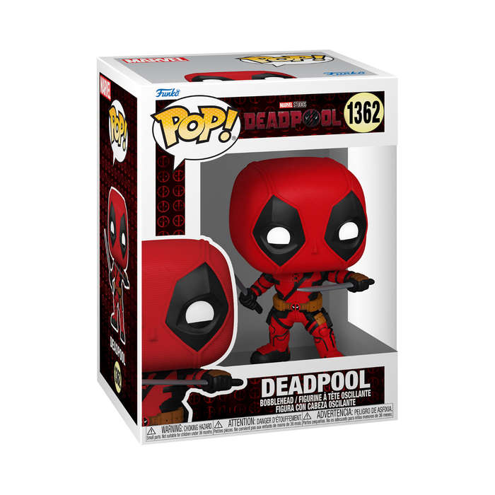 Marvel Studios Deadpool Funko Pop Bobble Head Figurine 1362