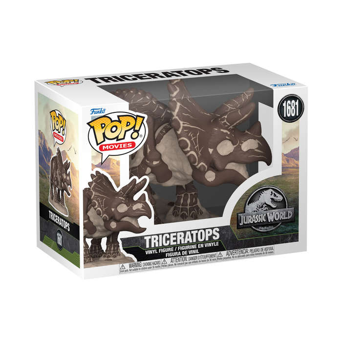 Triceratops Fossil - Jurassic Park Funko Pop Vinyl Figure #1681