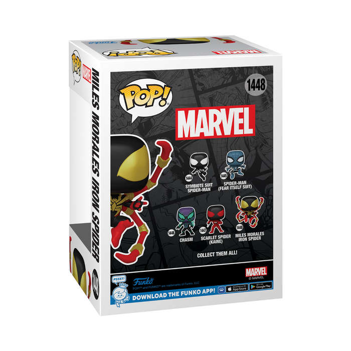Miles Morales Iron Spider - Funko Pop Bobblehead #1448