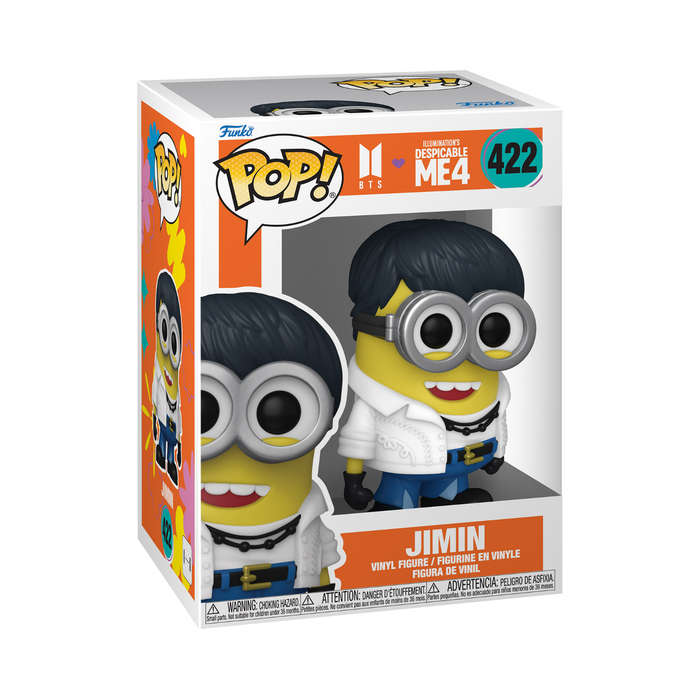 Jimin - Minion Despicable Me 4 Funko Pop Vinyl Figure #422