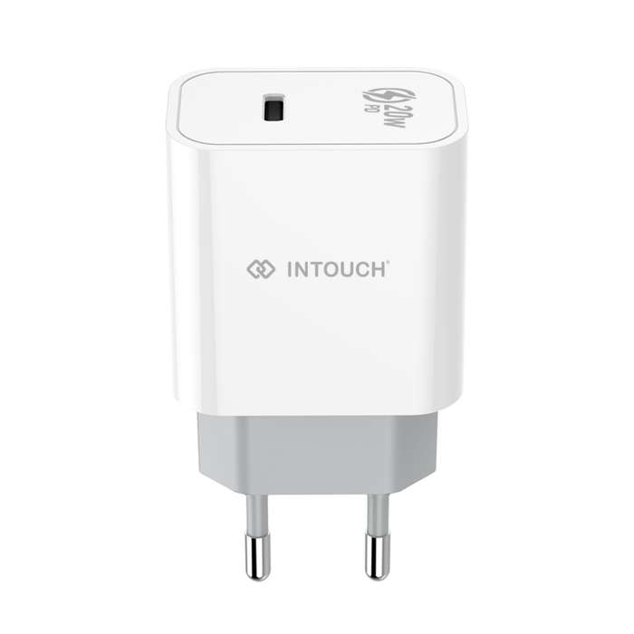 INTOUCH 20W PD Wall Charger - White