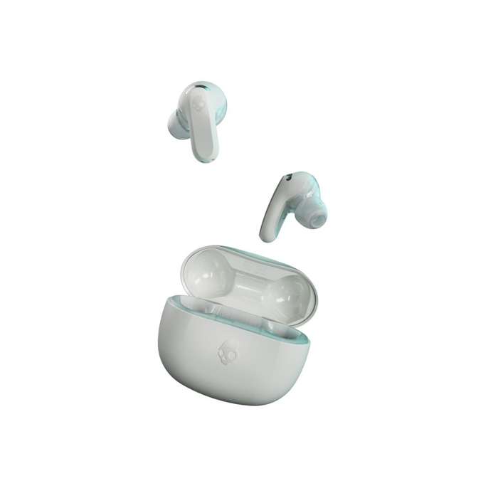 Skullcandy Rail ANC Noise Cancelling TWS True Wireless Earbuds - Bone