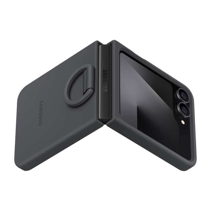 Samsung Galaxy Z Flip7 FE / Flip6 Silicone Case with Ring
