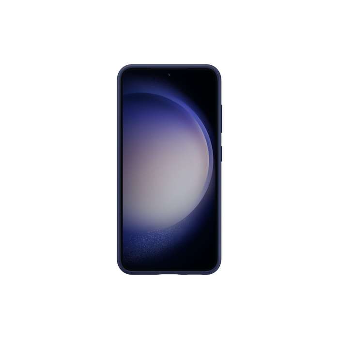 Original Samsung Galaxy S23 Navy Silicone Cell Phone Cover