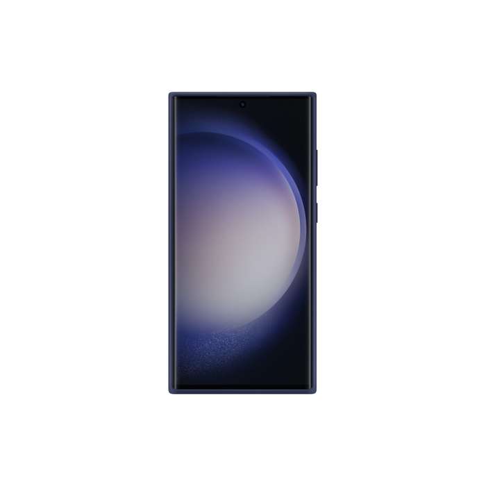 Samsung Galaxy S23 Ultra Case - Official Samsung Silicone Cover - Navy