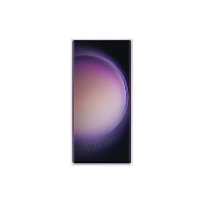 Samsung Galaxy S23 Ultra Case - Official Samsung Silicone Cover - Lavender