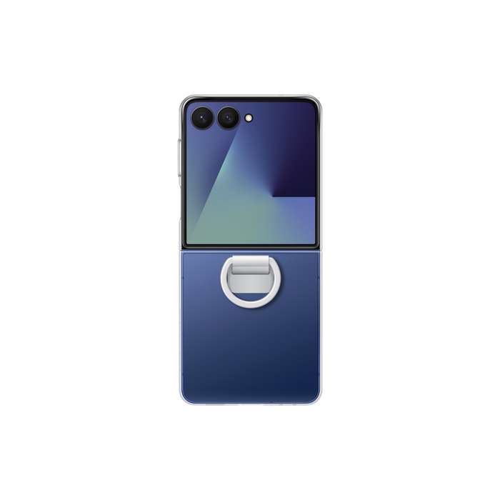 Samsung Galaxy Z Flip7 Clear Case with Ring