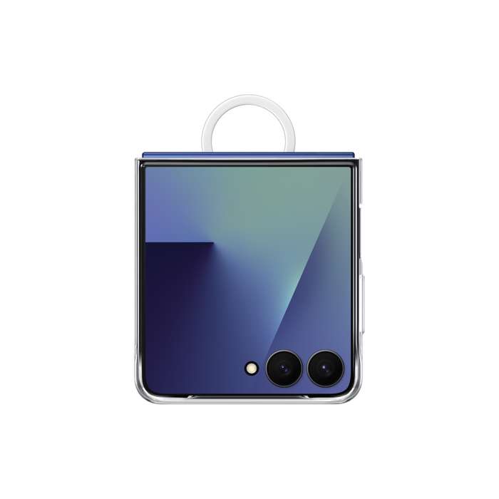 Samsung Galaxy Z Flip7 Clear Case with Ring