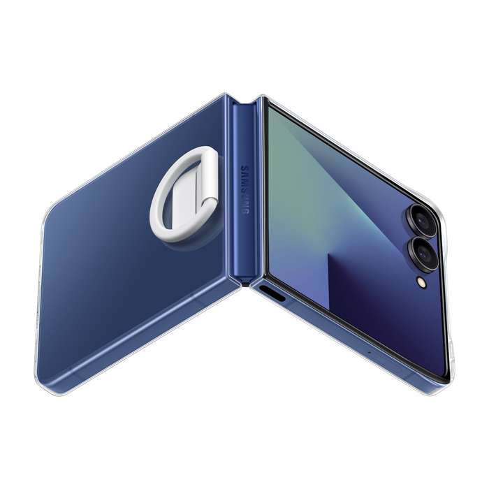 Samsung Galaxy Z Flip7 Clear Case with Ring