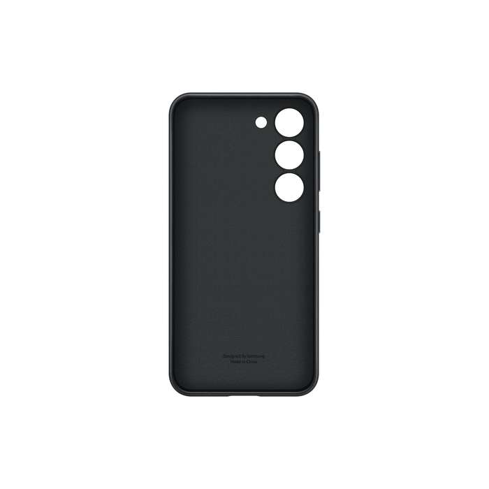 Samsung Galaxy S23 Case - Official Samsung Leather Cover - Black