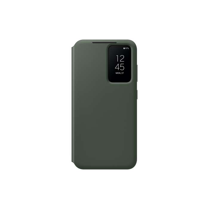 Samsung Galaxy S23 Case - Official Samsung S View Wallet Cover - Green
