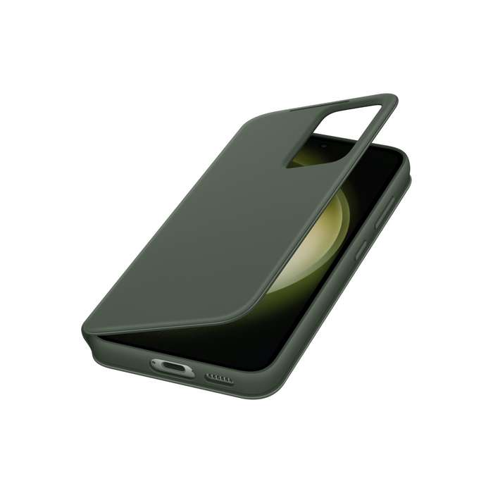 Samsung Galaxy S23 Case - Official Samsung S View Wallet Cover - Green