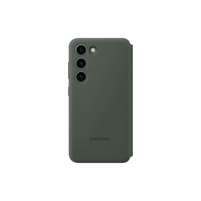 Samsung Galaxy S23 Case - Official Samsung S View Wallet Cover - Green