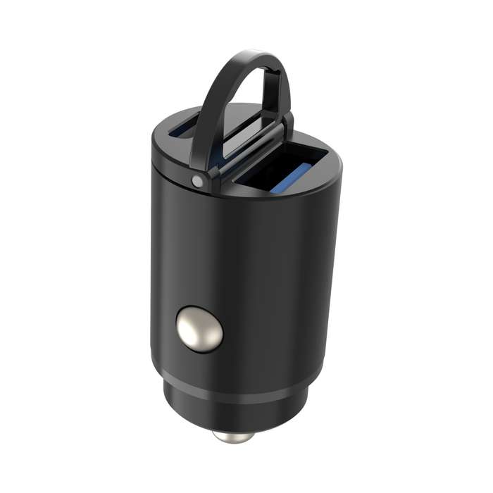 Snug 30W PD Car Charger - 2 Port - Black