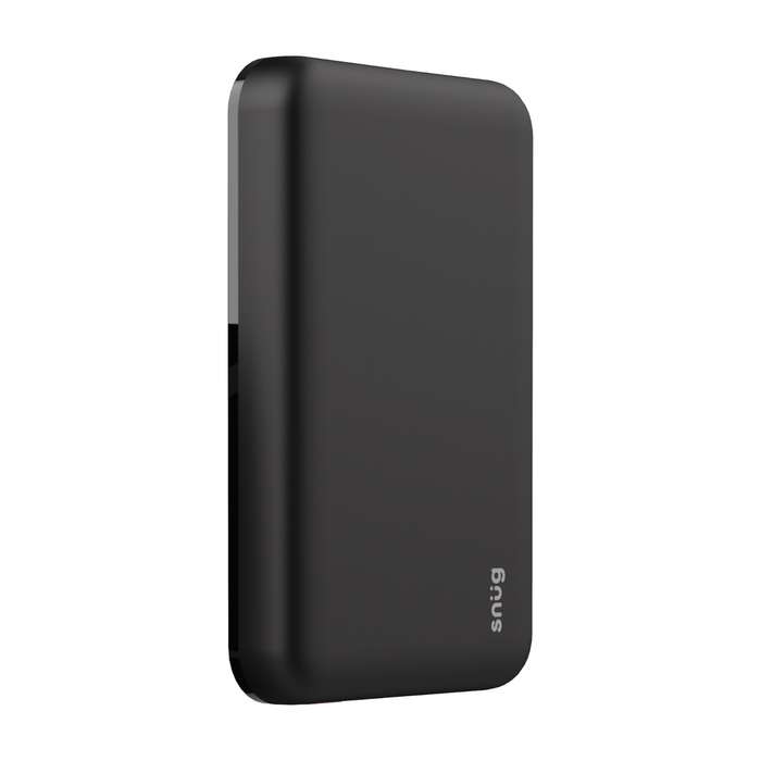 10W Snug 5000mAh Wireless Power Bank - Magnetic