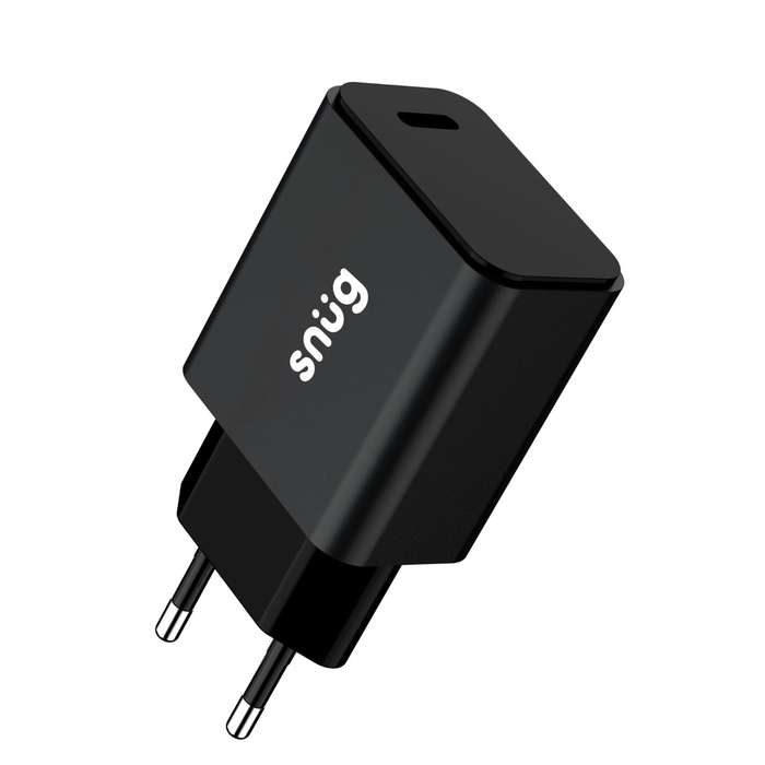 Snug 20W PD Wall Charger - 1 Port - Black