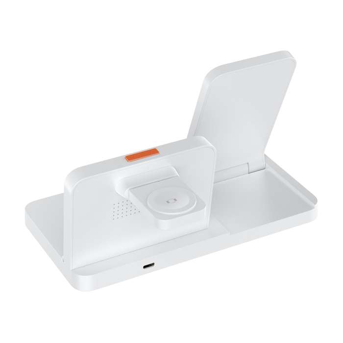 Snug 15W 4-In-1 Wireless Charger - Clock White