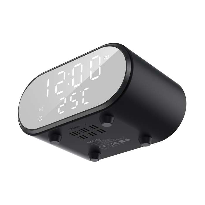 Snug 15W Wireless Clock Charger - Black
