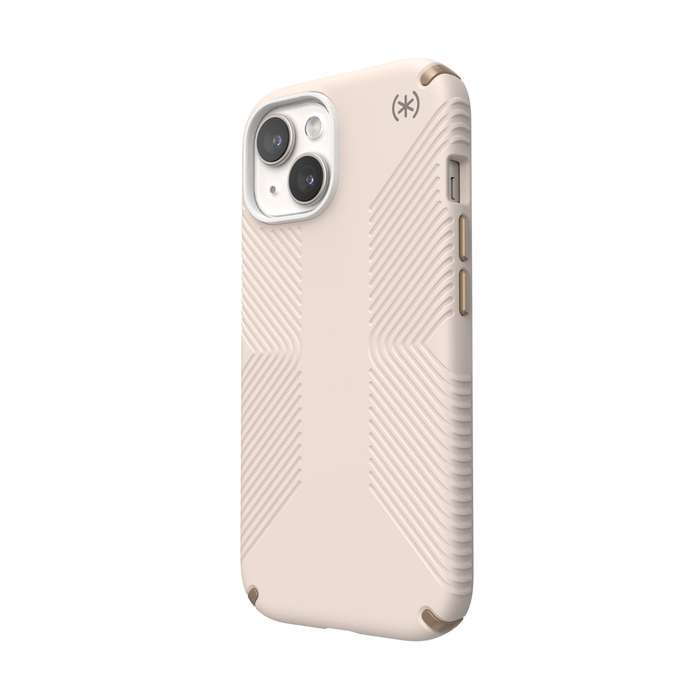 Apple iPhone 15 Speck Presidio2 Grip Case - Bone