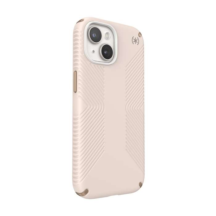 Apple iPhone 15 Speck Presidio2 Grip Case - Bone