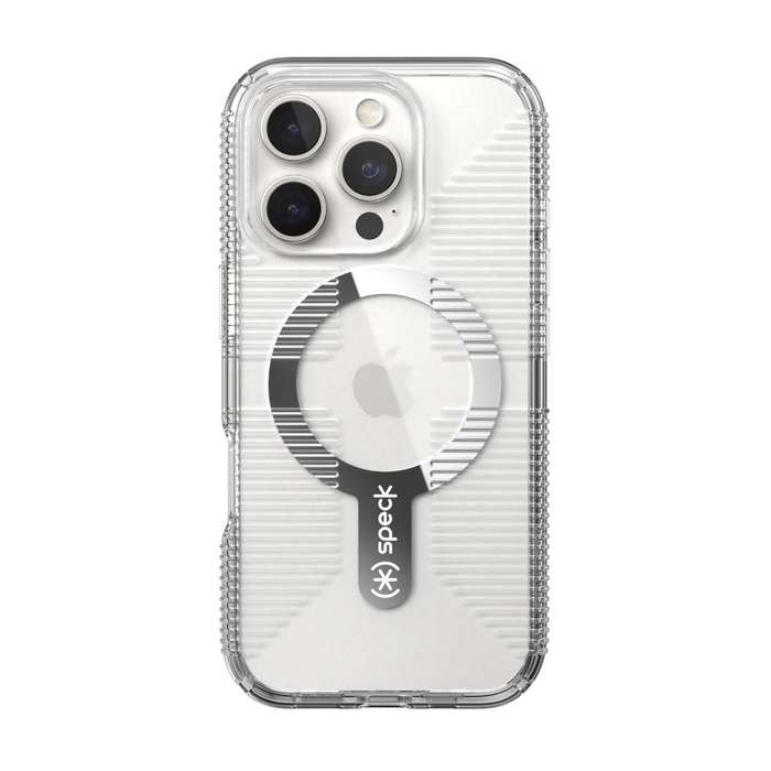 Apple iPhone 16 Pro Speck Gemshell Grip MagSafe Case - Clear