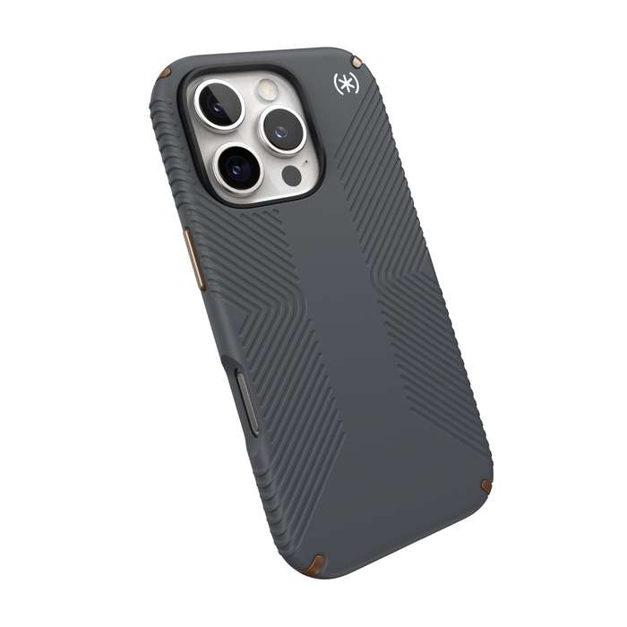 Apple iPhone 16 Pro Speck Presidio2 Grip Case - Grey