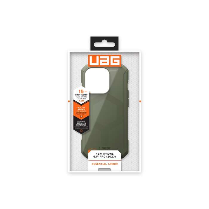 Apple iPhone 15 Pro UAG Essential Armor MagSafe Case - Olive