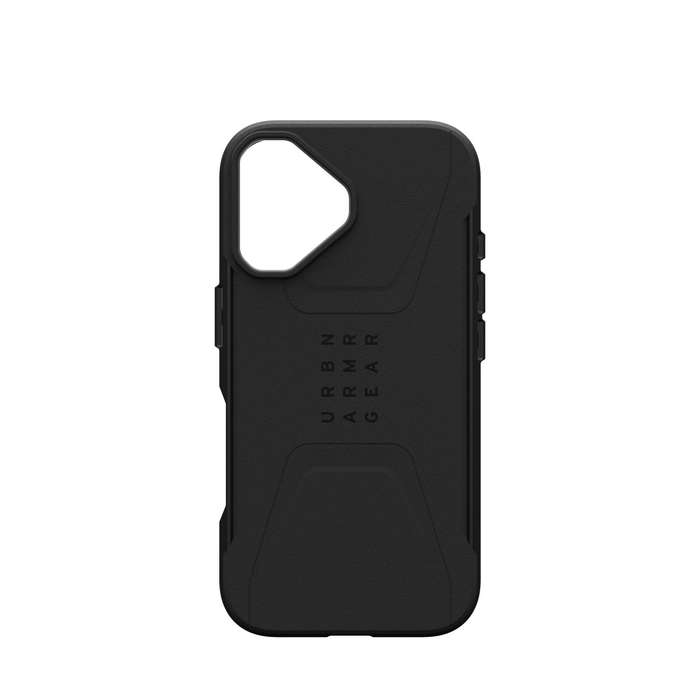 Apple iPhone 16 UAG Civilian MagSafe Case - Black