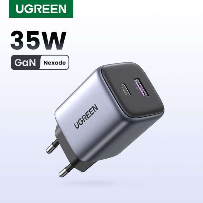 UGREEN 35W PD Wall Charger Nexode - Grey & Black