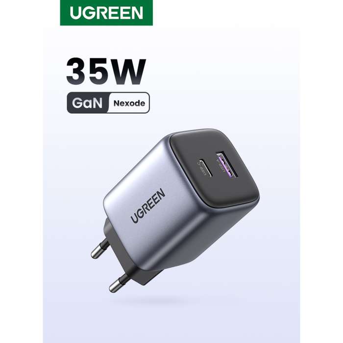 UGREEN 35W PD Wall Charger Nexode - Grey & Black