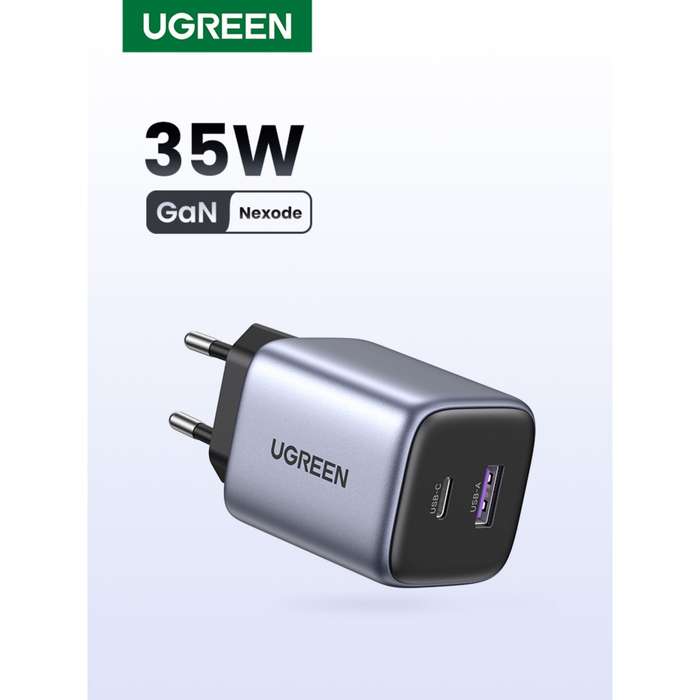 UGREEN 35W PD Wall Charger Nexode - Grey & Black