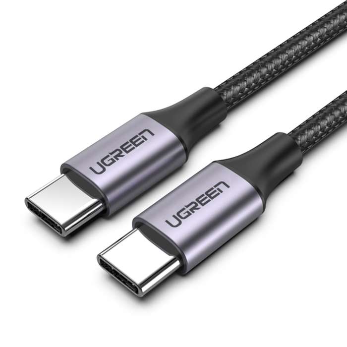 UGREEN 60W Type C To Type C Cable - 1m Black