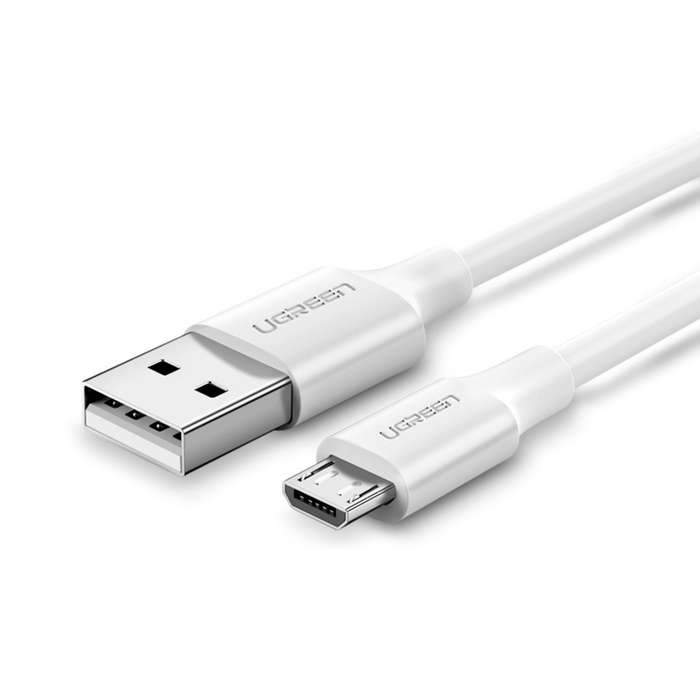 UGREEN 10W USB to Micro USB Cable - 2m White