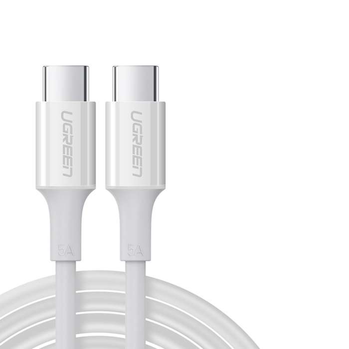 UGREEN 100W USB C To USB C PD Cable - 1m White